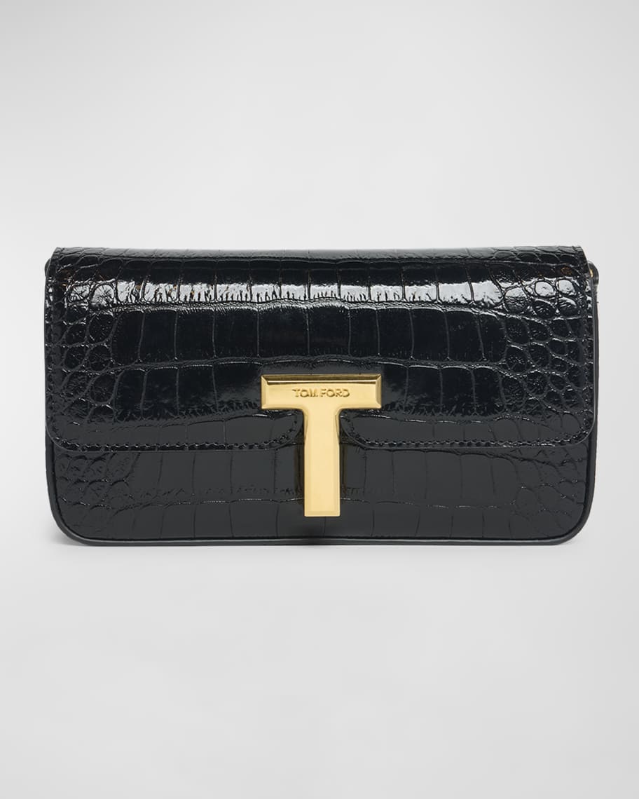 【関税＆送料込み】Tom Ford Shoulder Bags TOM FORD chain-link Strap Shoulder Bag | Black | FARFETCH