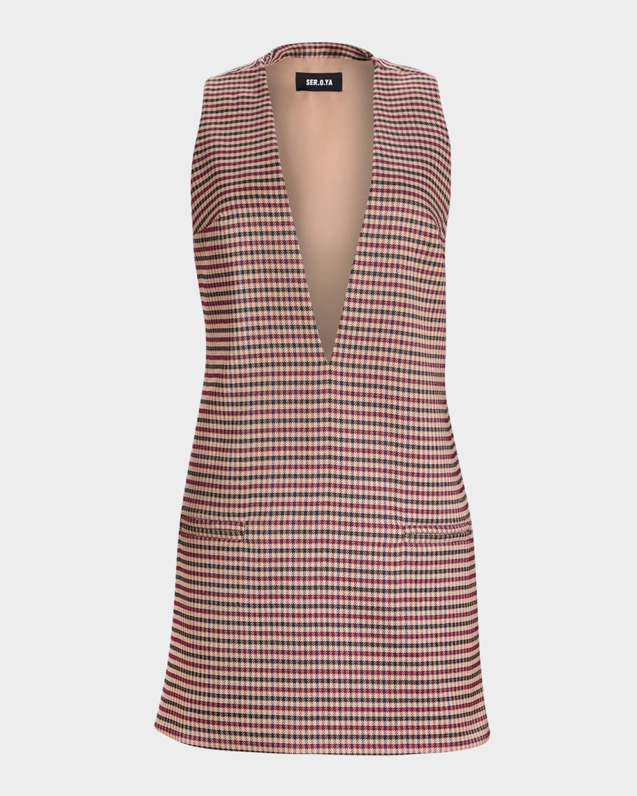 romy mini dress Tuckernuck Noir Crepe Romy Mini Dress Noir / XS