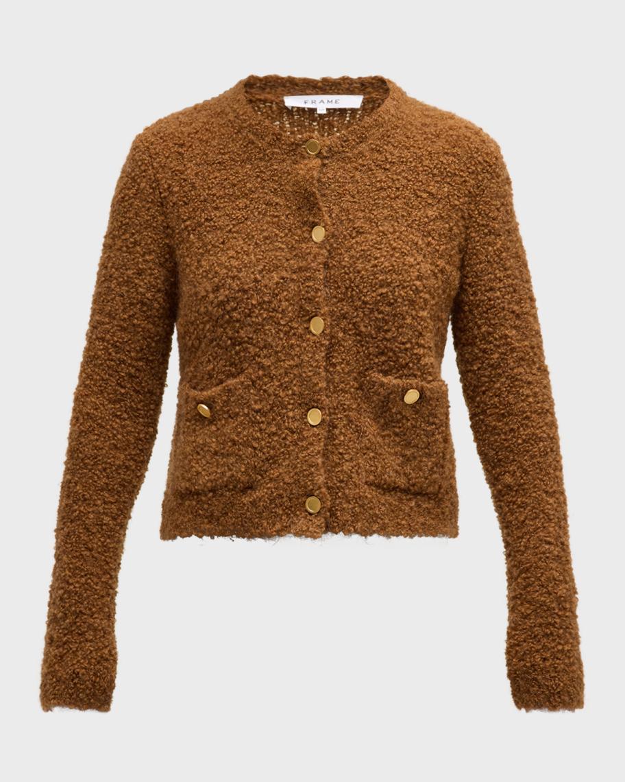 FRAME Patch Pocket Cardigan | Neiman Marcus