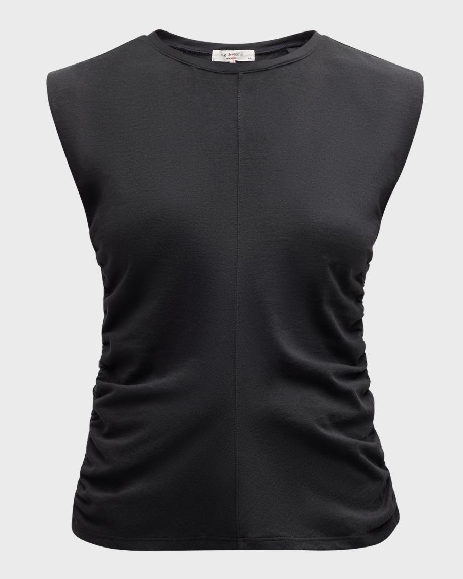 Rag & Bone Juliet Smocked Tank Top | Neiman Marcus