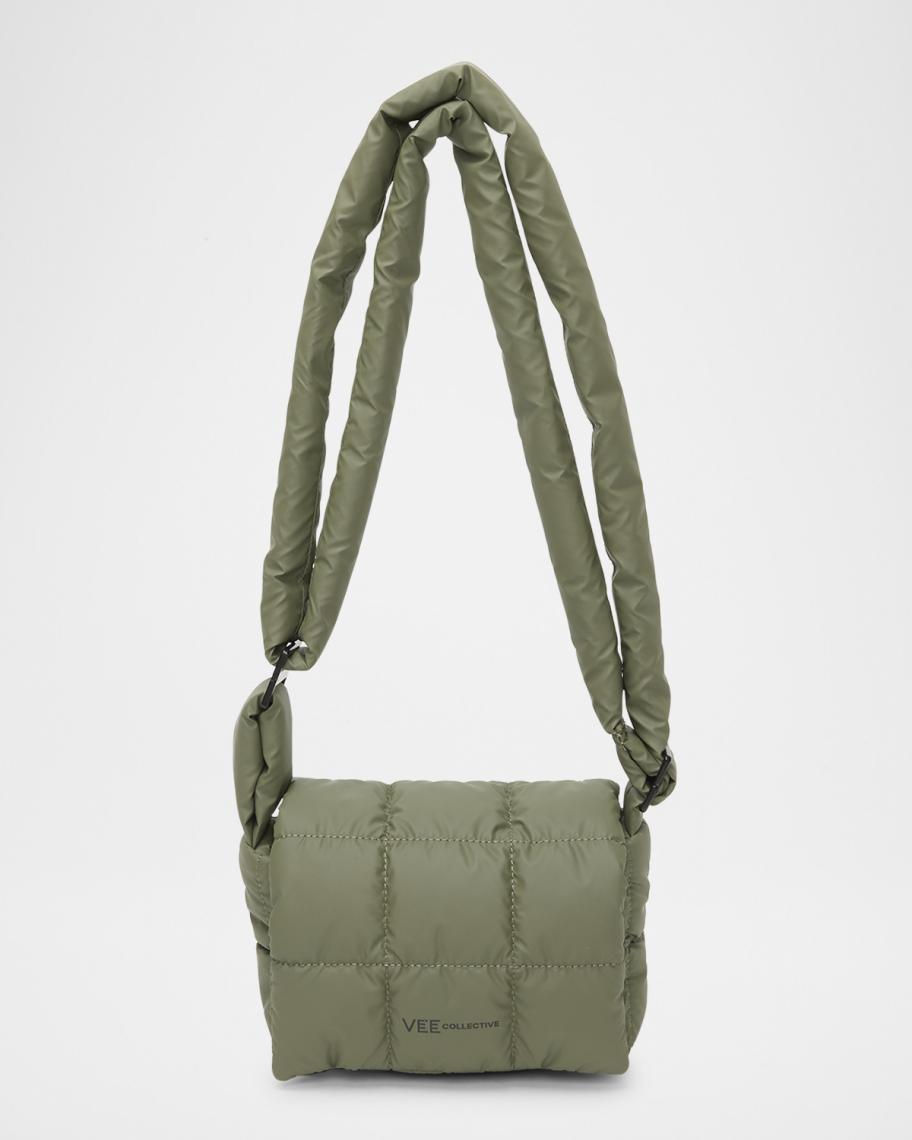 VeeCollective Porter Mini Padded Nylon Messenger Bag | Neiman Marcus