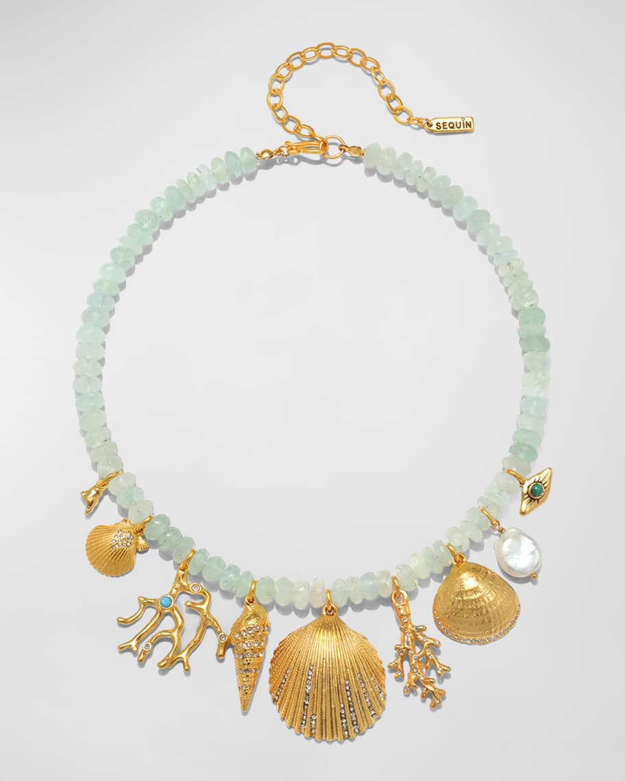 Sequin jewelry neiman marcus sale