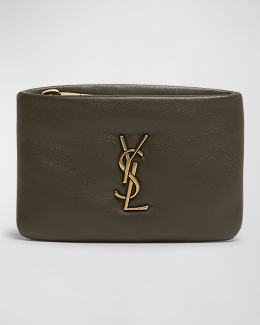 Saint Laurent Men Card Holder With Zip