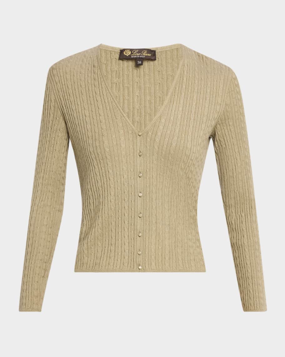 Loro Piana Rimella Cashmere Cardigan | Neiman Marcus