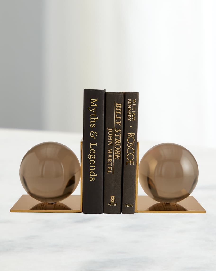 Jonathan Adler Globo Bookends, Set of 2