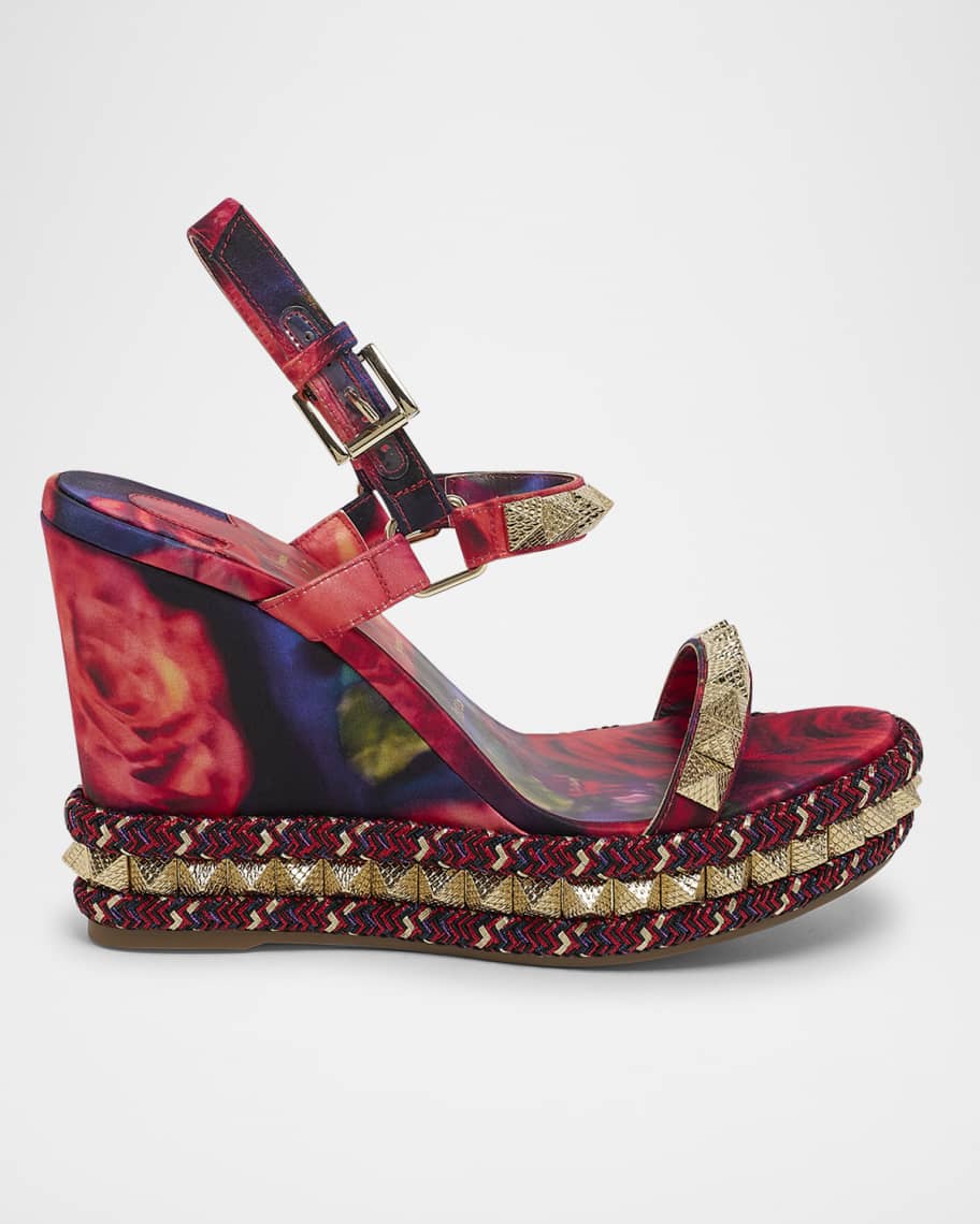 Louboutin wedge sandals outlet