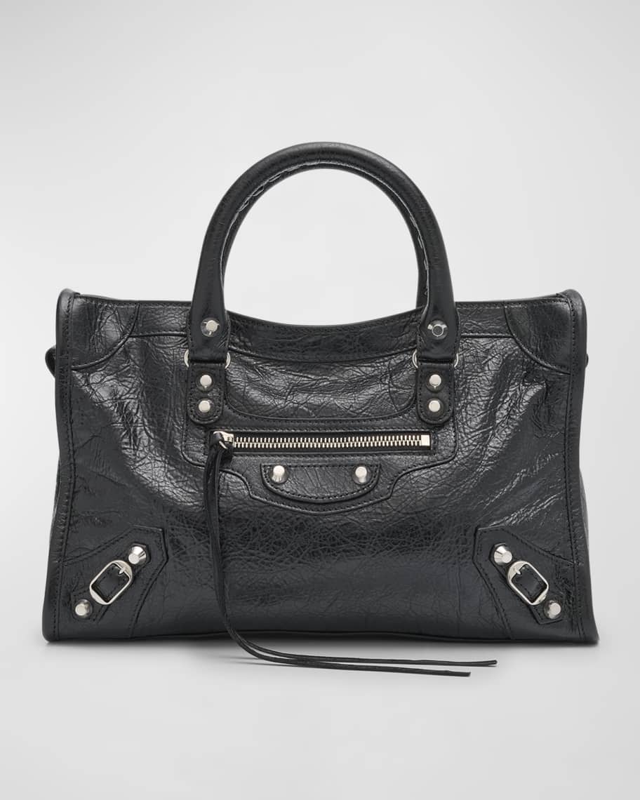 Balenciaga Le City Small Leather Shoulder Bag | Neiman Marcus