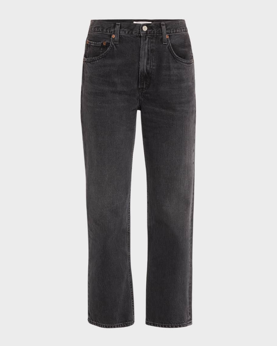 パンツ AGOLDE Raw denim straight pants Darkness A91481463DRKN A9148 Women's AGOLDE Straight-Leg Jeans | Nordstrom