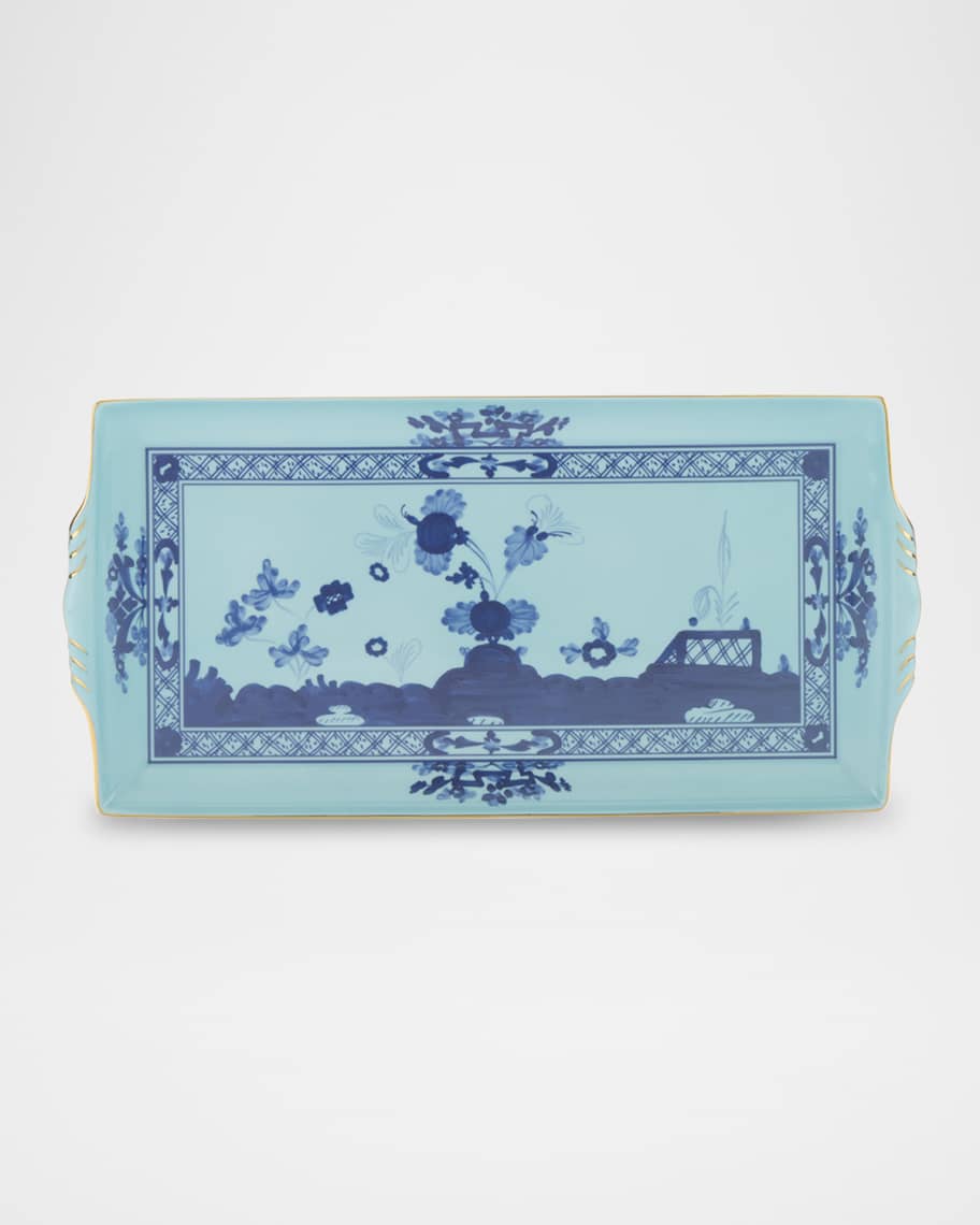 GINORI 1735 Oriente Italiano Iris Large Service Tray