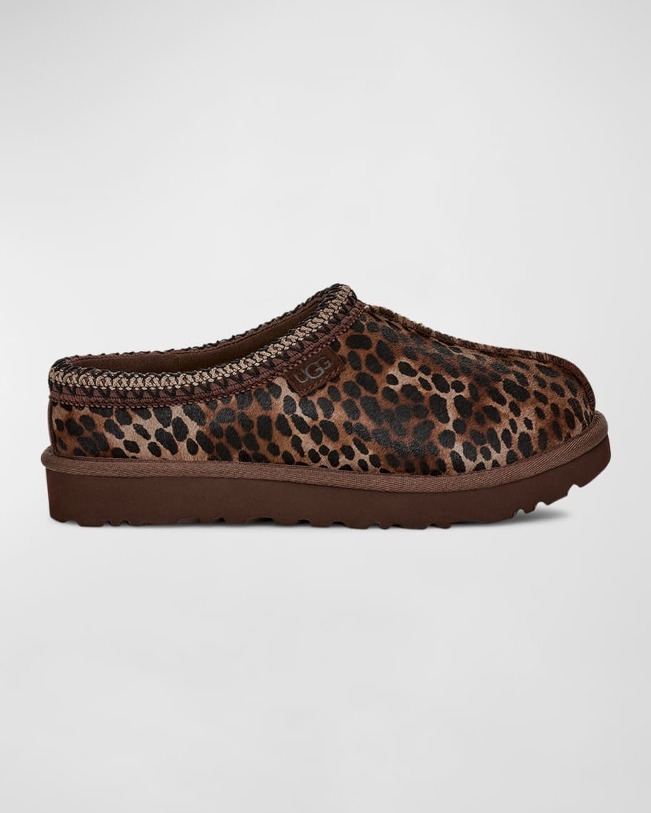 Tasman Leopard Cozy Mule Slippers Great Gifts Club