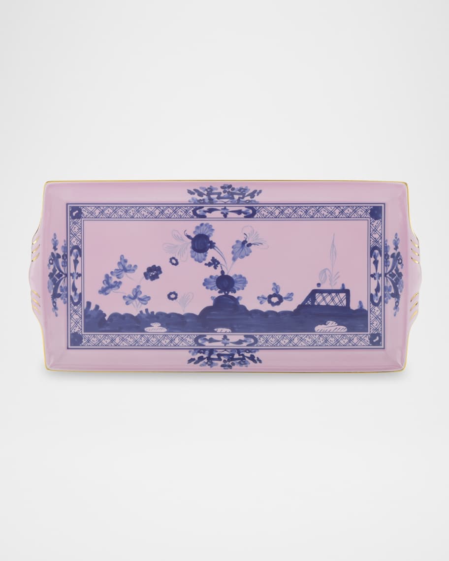 GINORI 1735 Oriente Italiano Azalea Large Service Tray