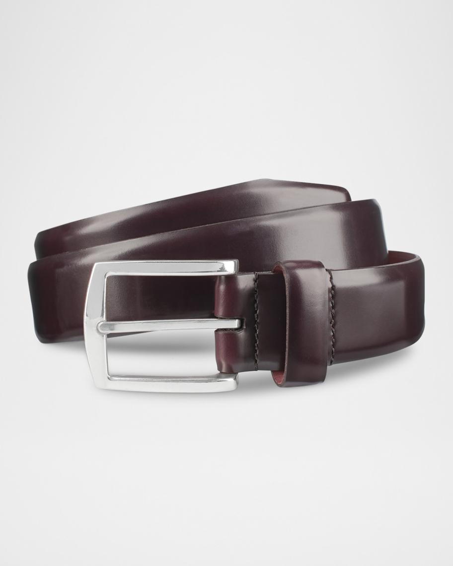 Allen Edmonds Mens Midland Avenue Leather Belt | Neiman Marcus