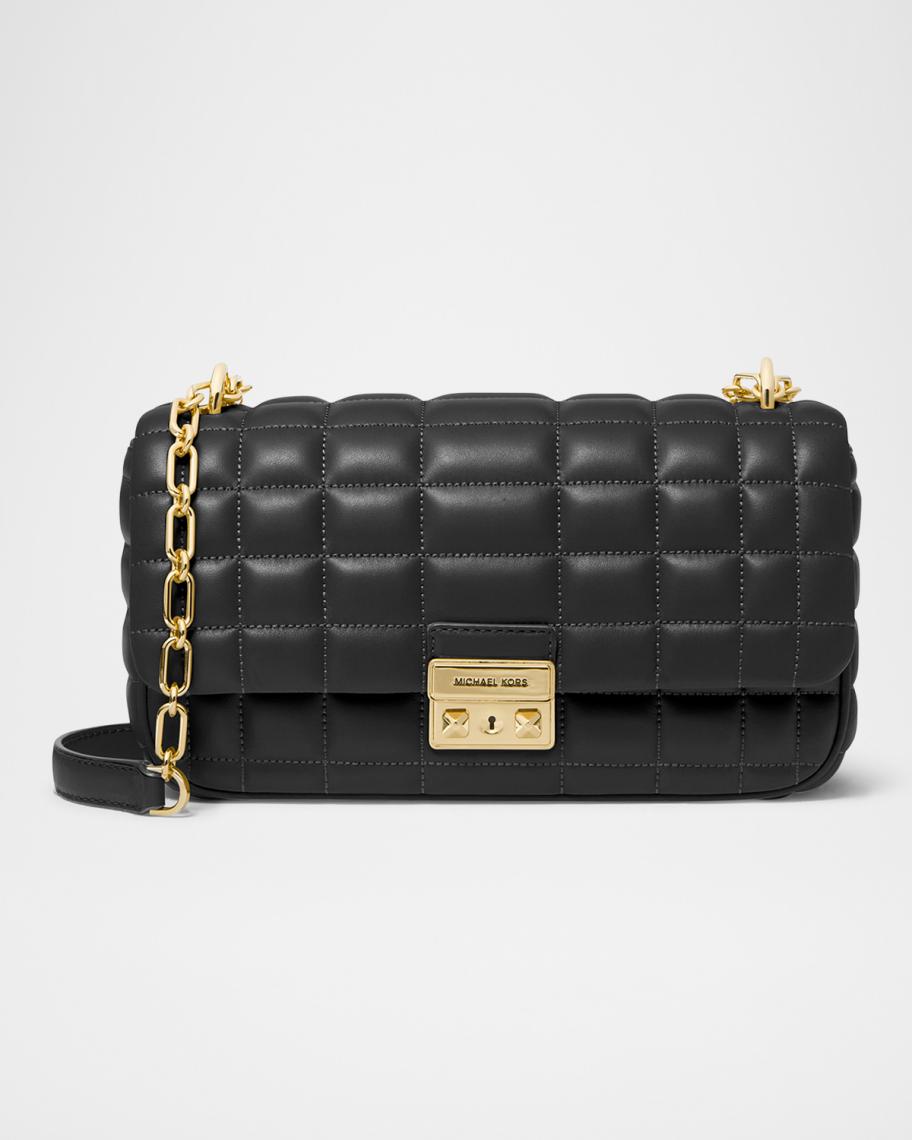 Michael Kors Black Quilted Interior Bag Whitney Medium Quilted Shoulder Bag in BLACK - Sale  main image 3