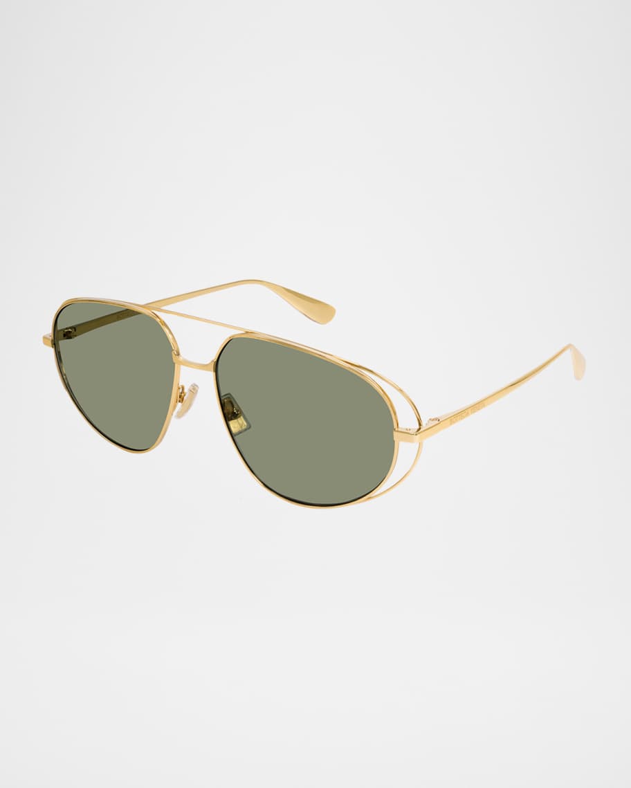 【BOTTEGA VENETA】l Aviator Sunglasses nm_4869401_100324_m