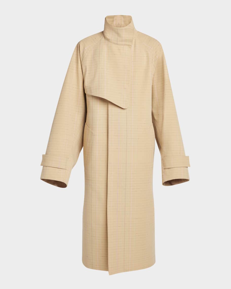 Bottega Veneta Men's Notebook Bonded Trench Coat | Neiman Marcus