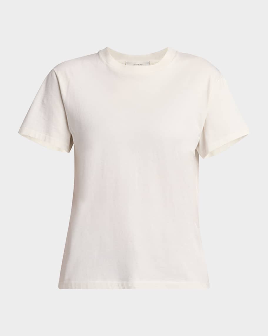 【国内発送】THE ROW Tシャツ Calibi cotton and silk-blend nm_4870868_100189_m