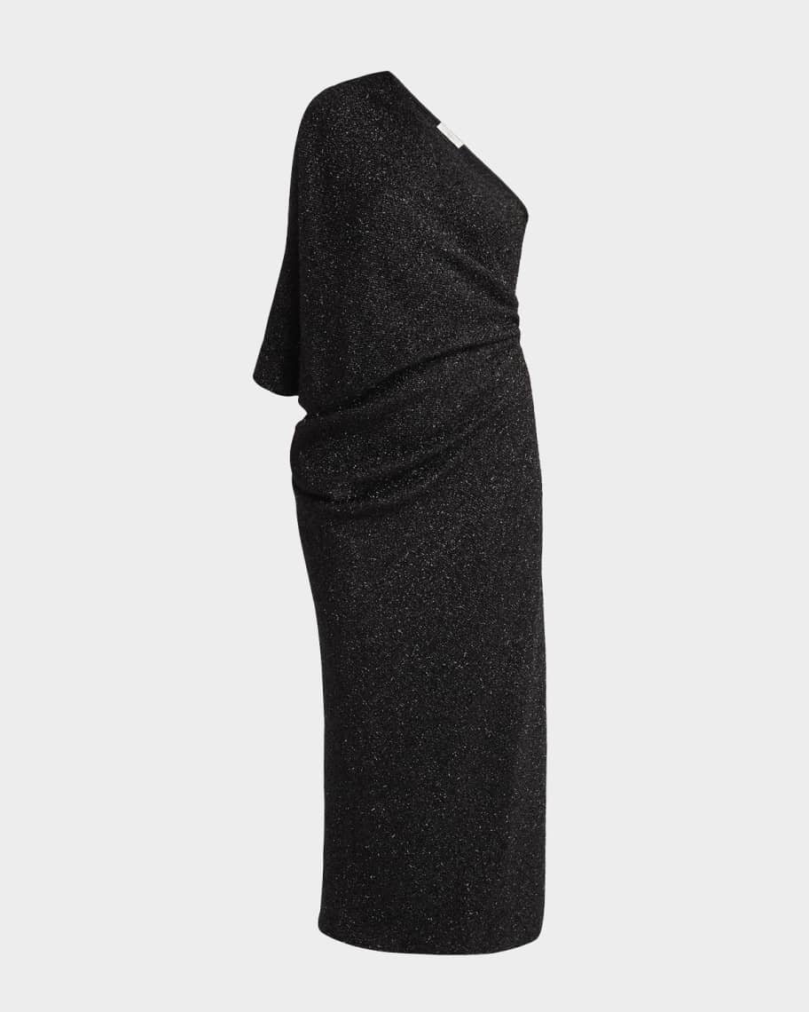 THE ROW Dorota Asymmetric Draped Dress | Neiman Marcus