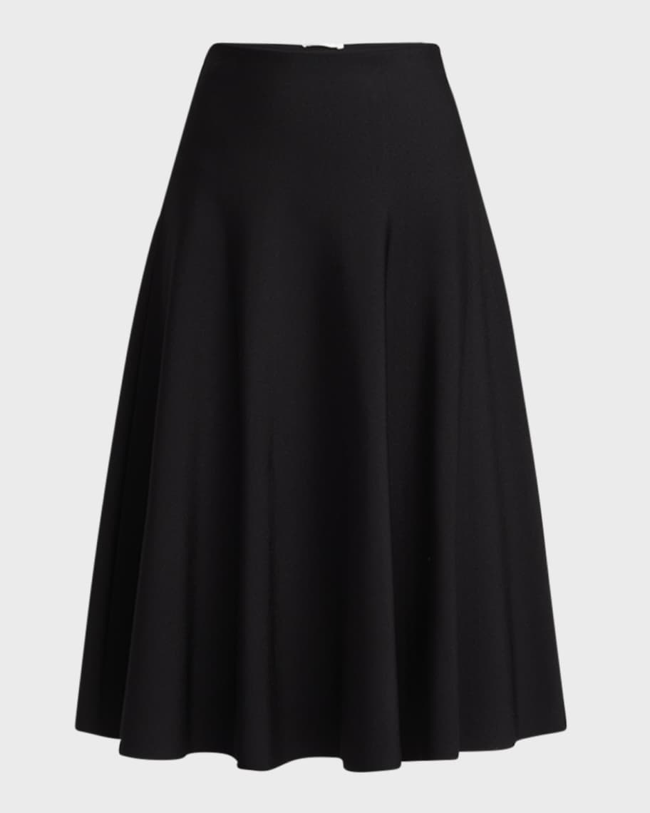The Row Skirts - High-Waisted Skirts スカート THE ROW Harley Midi A-Line Skirt | Neiman Marcus