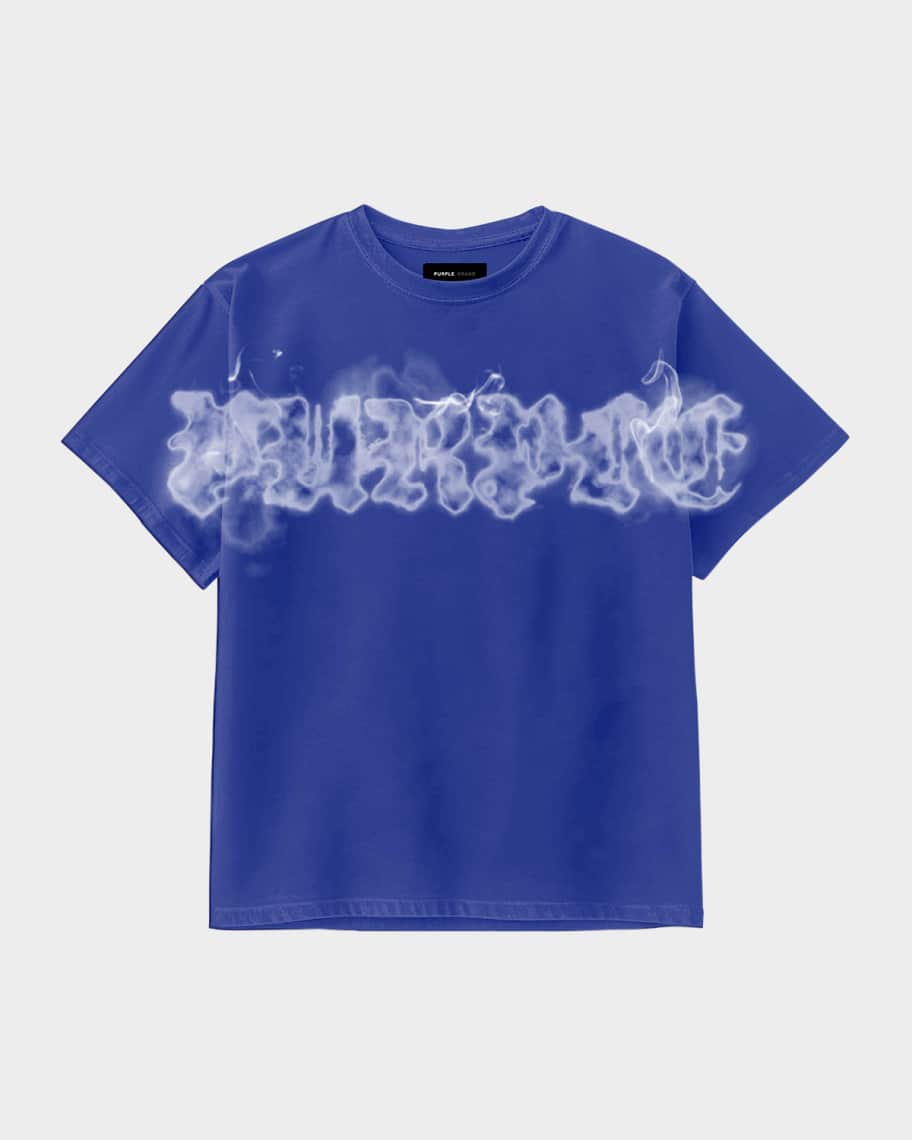 大人女性の PURPLE Men's Textured Jersey T-Shirt | Neiman Marcus トップス