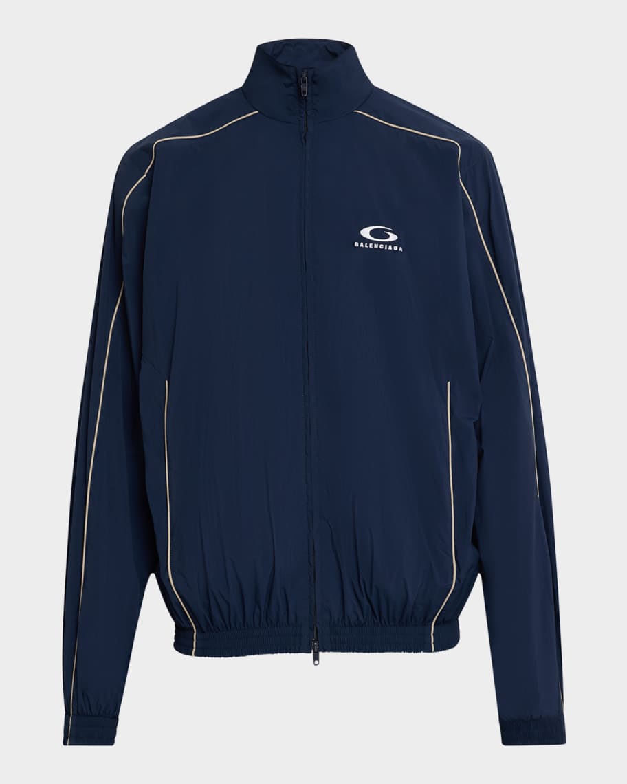 ウォームアップウェア BALENCIAGA Leather tracksuit jacket ウォームアップウェア BALENCIAGA Leather tracksuit jacket