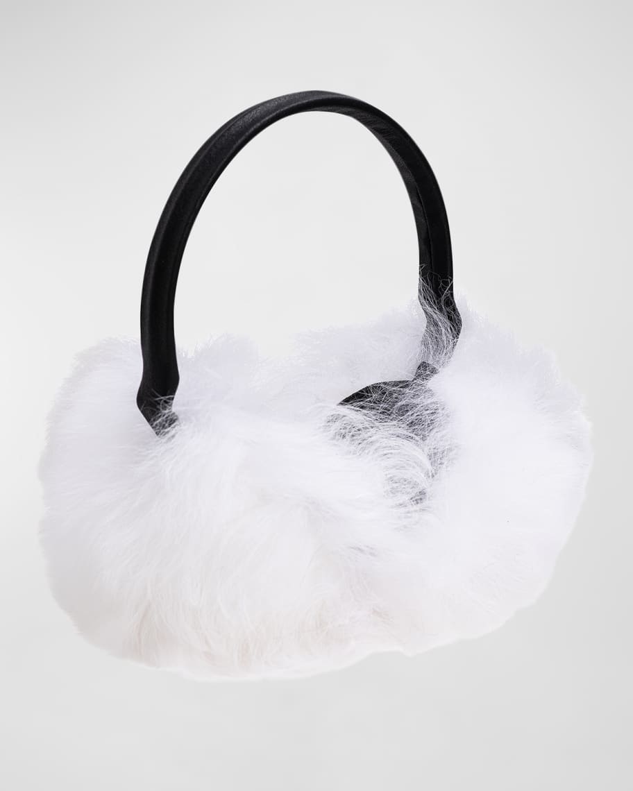 Gorski Select Lamb Shearling Earmuffs | Neiman Marcus