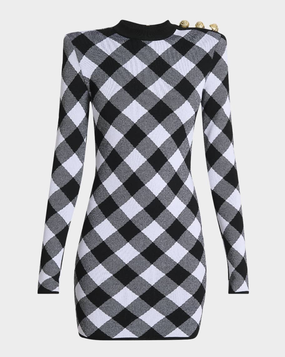 Balmain diamond dress deals