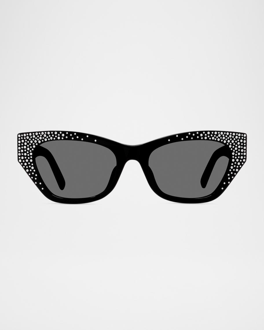 Givenchy GV4019ISW Embellished Acetate Cat-Eye Sunglasses  display picture 2