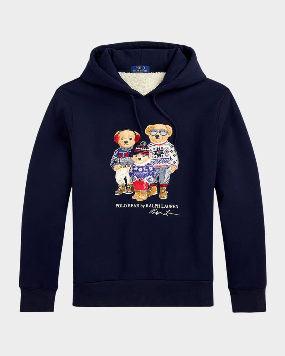 Polo Ralph Lauren Men s Family Bear Hoodie Neiman Marcus