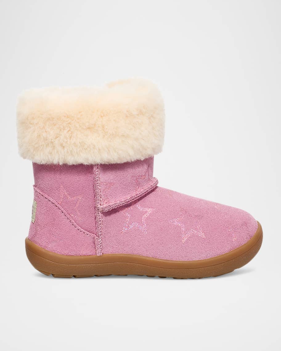 UGG Girl's Sammee Iridescent Stars Boots, Baby/Toddlers | Neiman Marcus, image size:912x1140