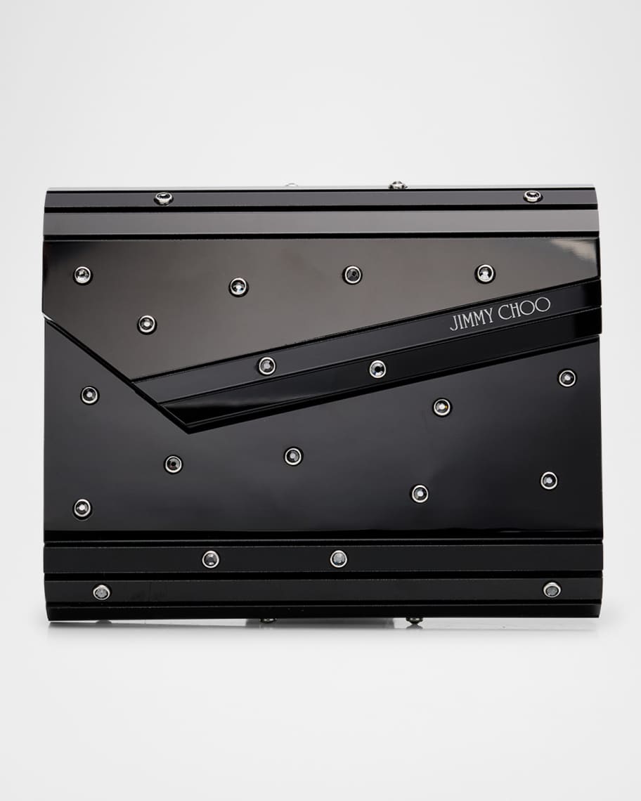 Jimmy Choo Candy Embellished Acrylic Clutch Bag | Neiman Marcus