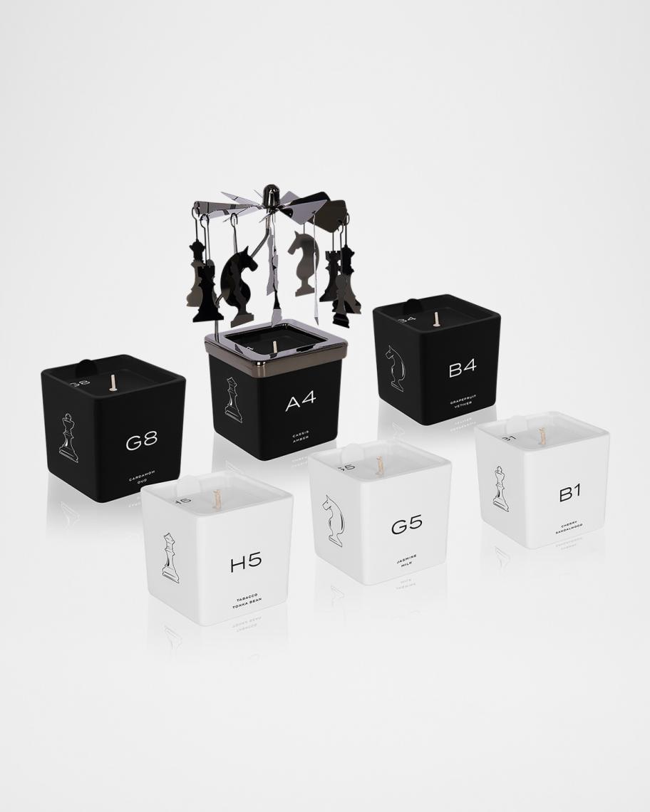MIND GAMES Votive Candles & Carousel Set | Neiman Marcus