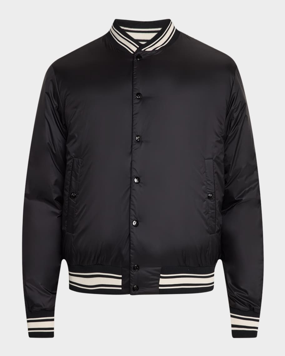 【国内発】MONCLER BOUCHET リバーシブル ボンバージャケット Moncler Men's Bouchet Bomber Jacket | Neiman Marcus
