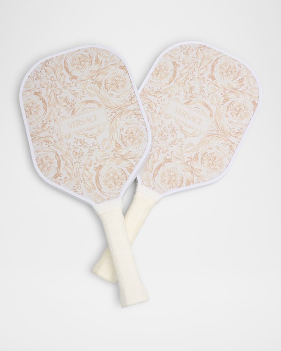 Versace Barocco Pickle Ball Rackets, Set of 2 | Neiman Marcus