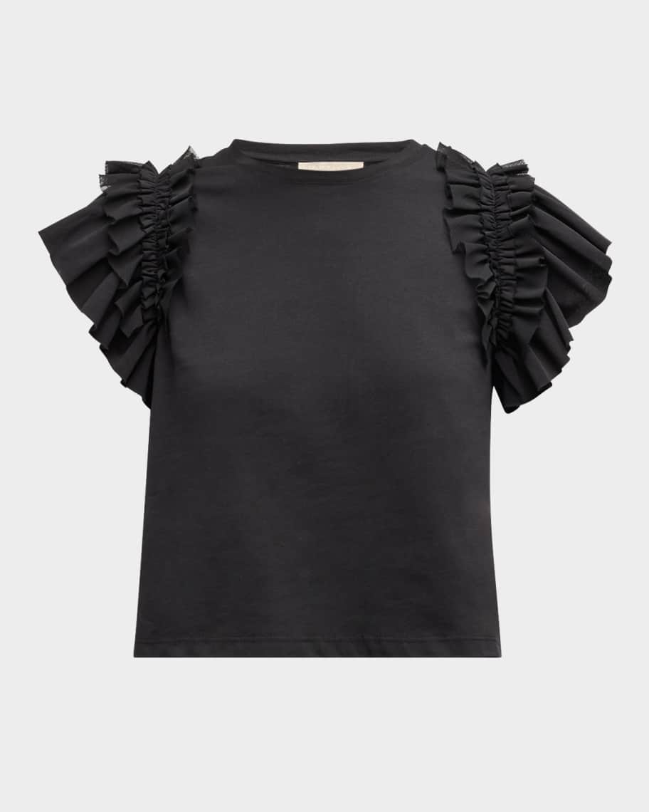 関税.送料込 ULLA JOHNSON LeiaフリルTシャツ nm_4886352_100105_m