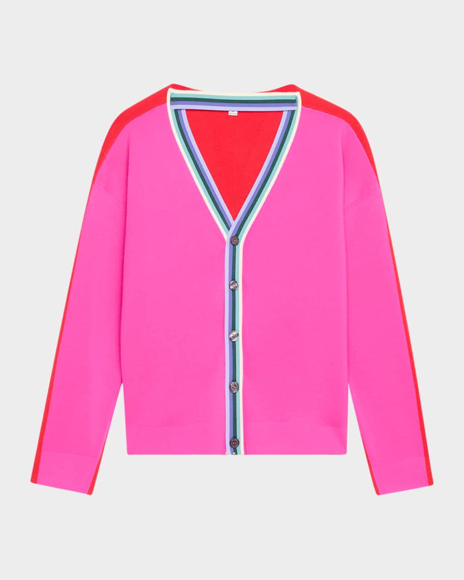 argue reversible wool cardigan ② GUCCI Reversible jacquard-knit wool-blend cardigan | NET-A