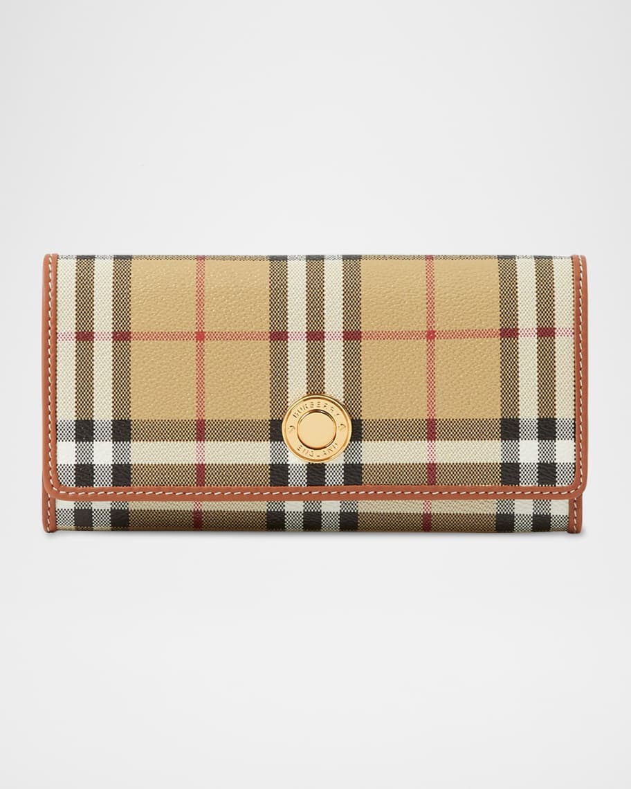 【BURBERRY】Check Compact Wallet 3C61612D-7975-48EF-BD5C-