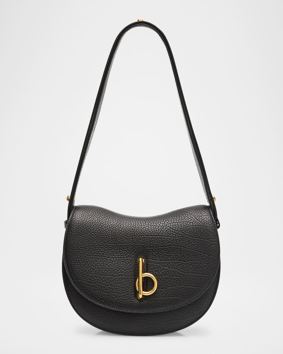 【関税&送料込】Burberry Black Quilted Rocking Horse Quilted Rocking Horse Bag in Black/gold - Women | Burberry