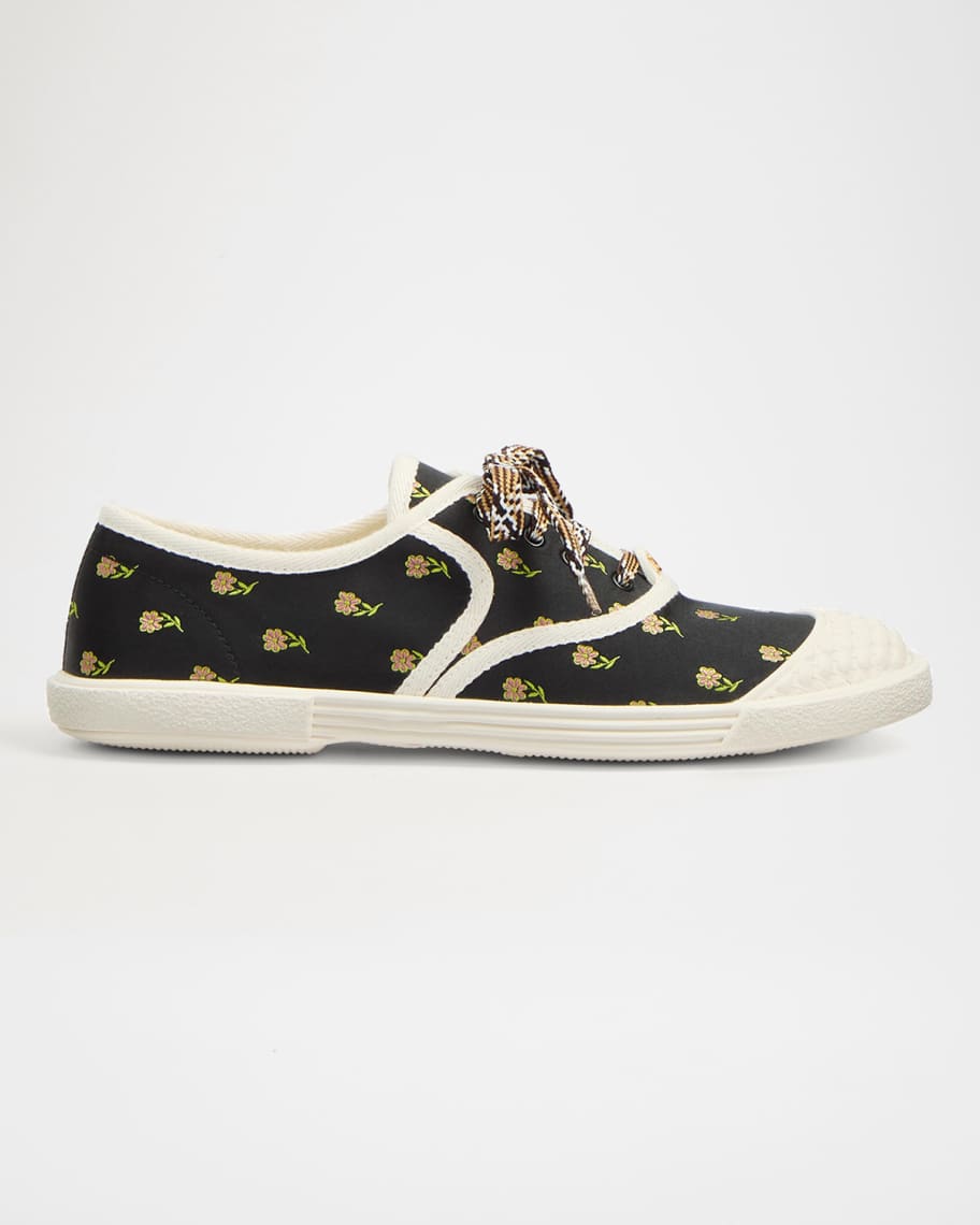 Valentino Garavani Bay By Bay Floral Low-Top Sneakers