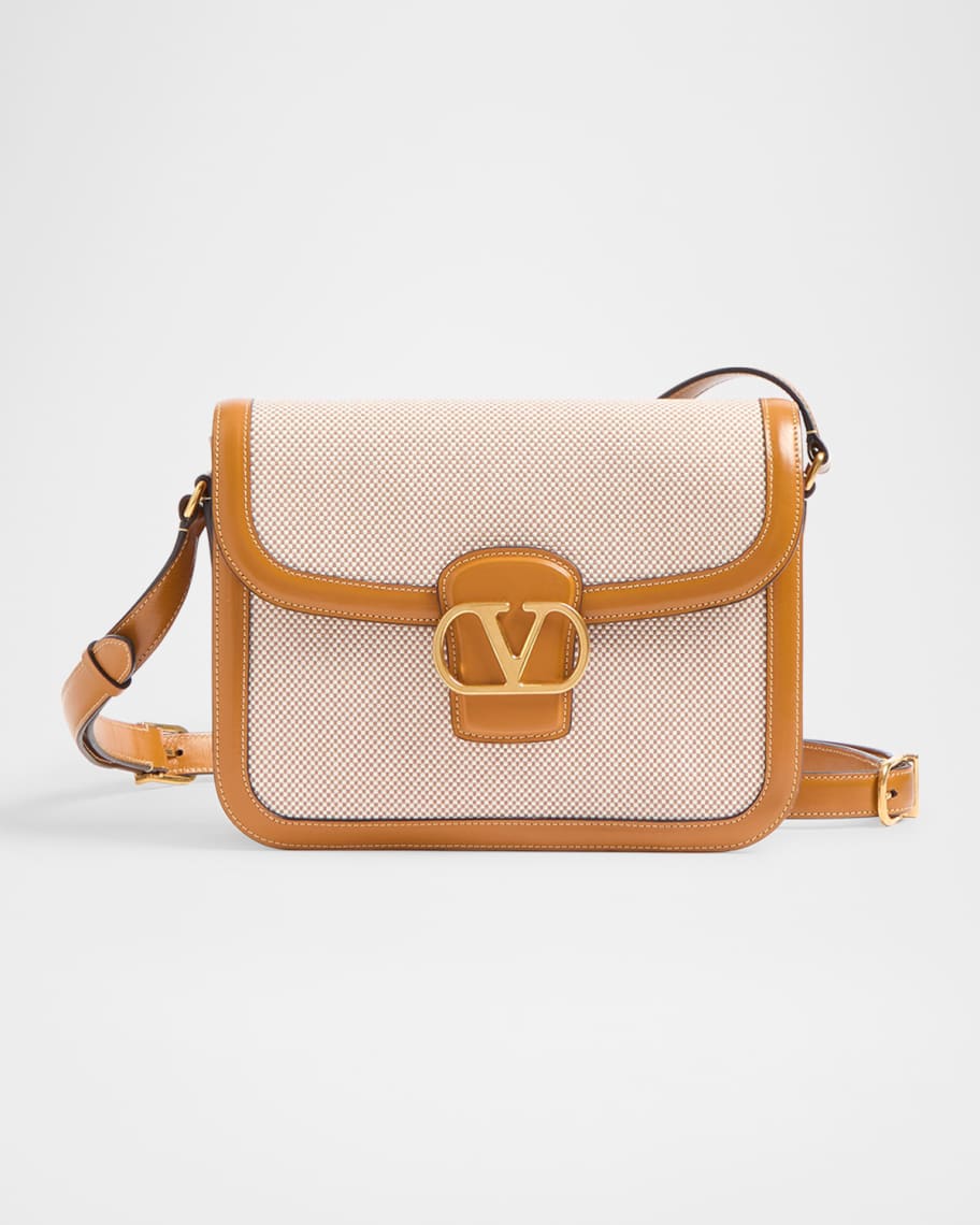 Valentino Garavani Men's 9 to 5 Canvas and Leather Shoulder