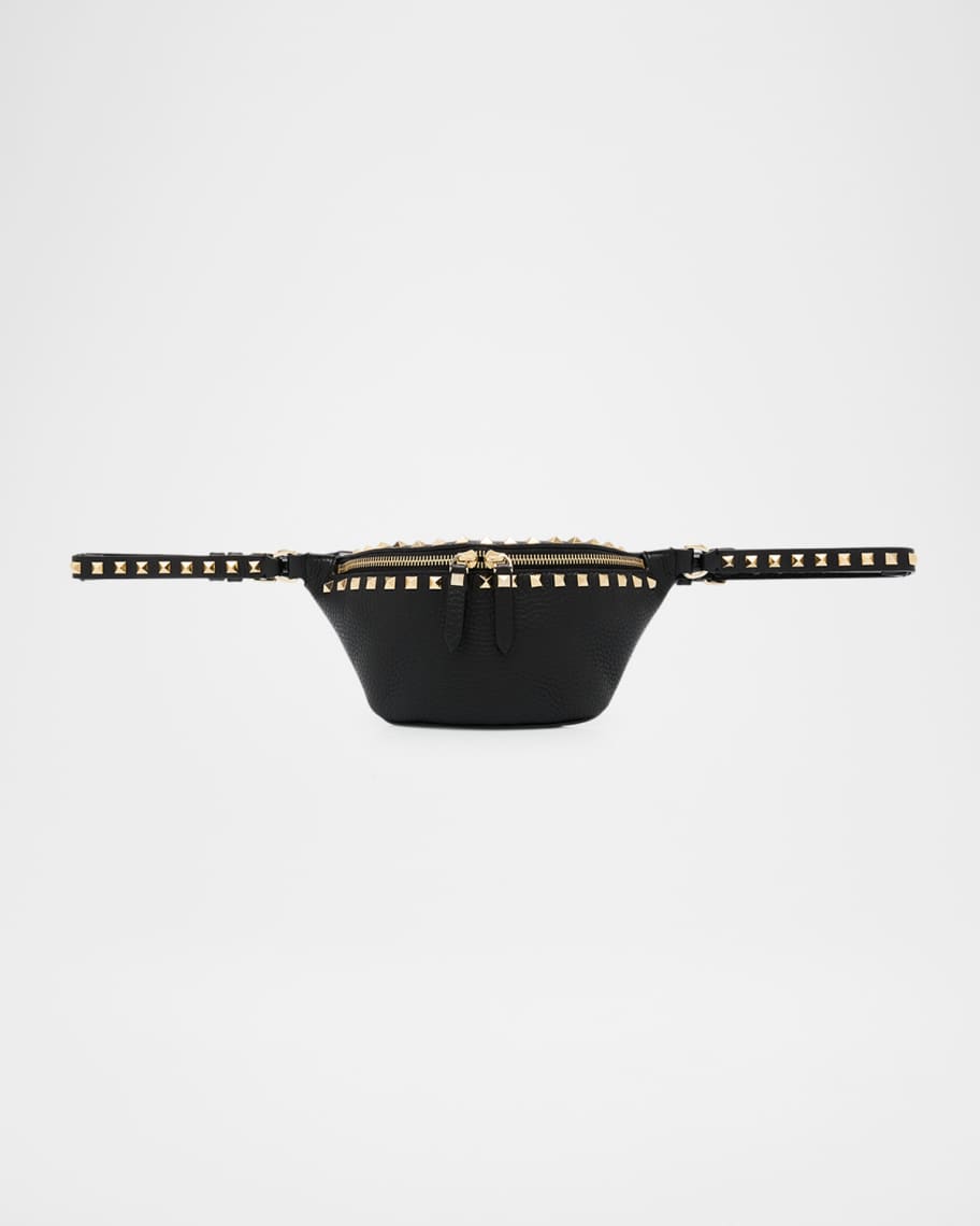 Rockstud Small Leather Belt Bag