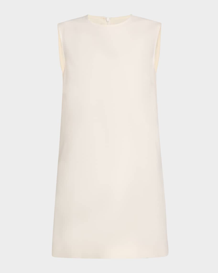 Max Mara Fiuggi Sleeveless Shift Mini Dress | Neiman Marcus