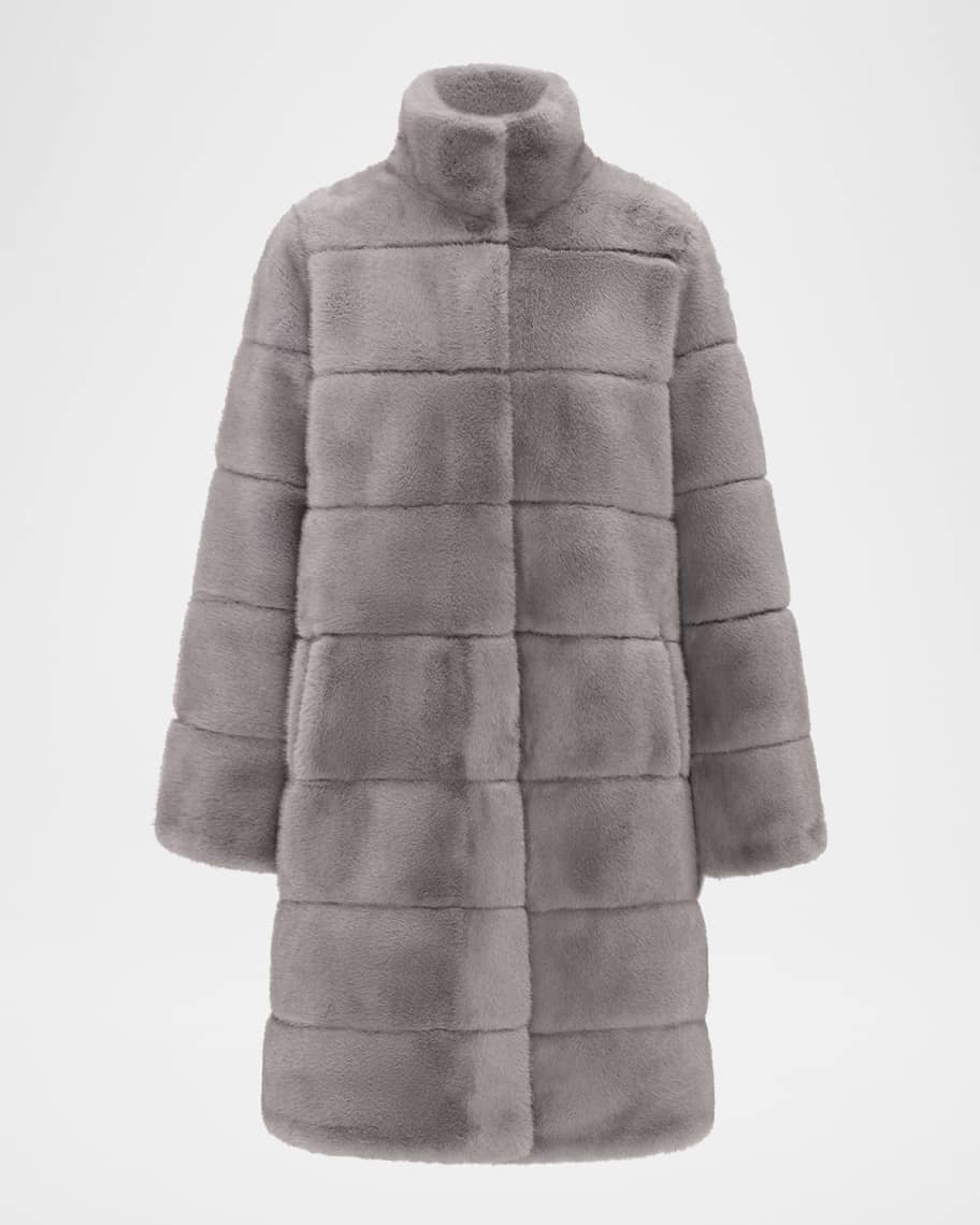 Faux Fur Reversible Coat