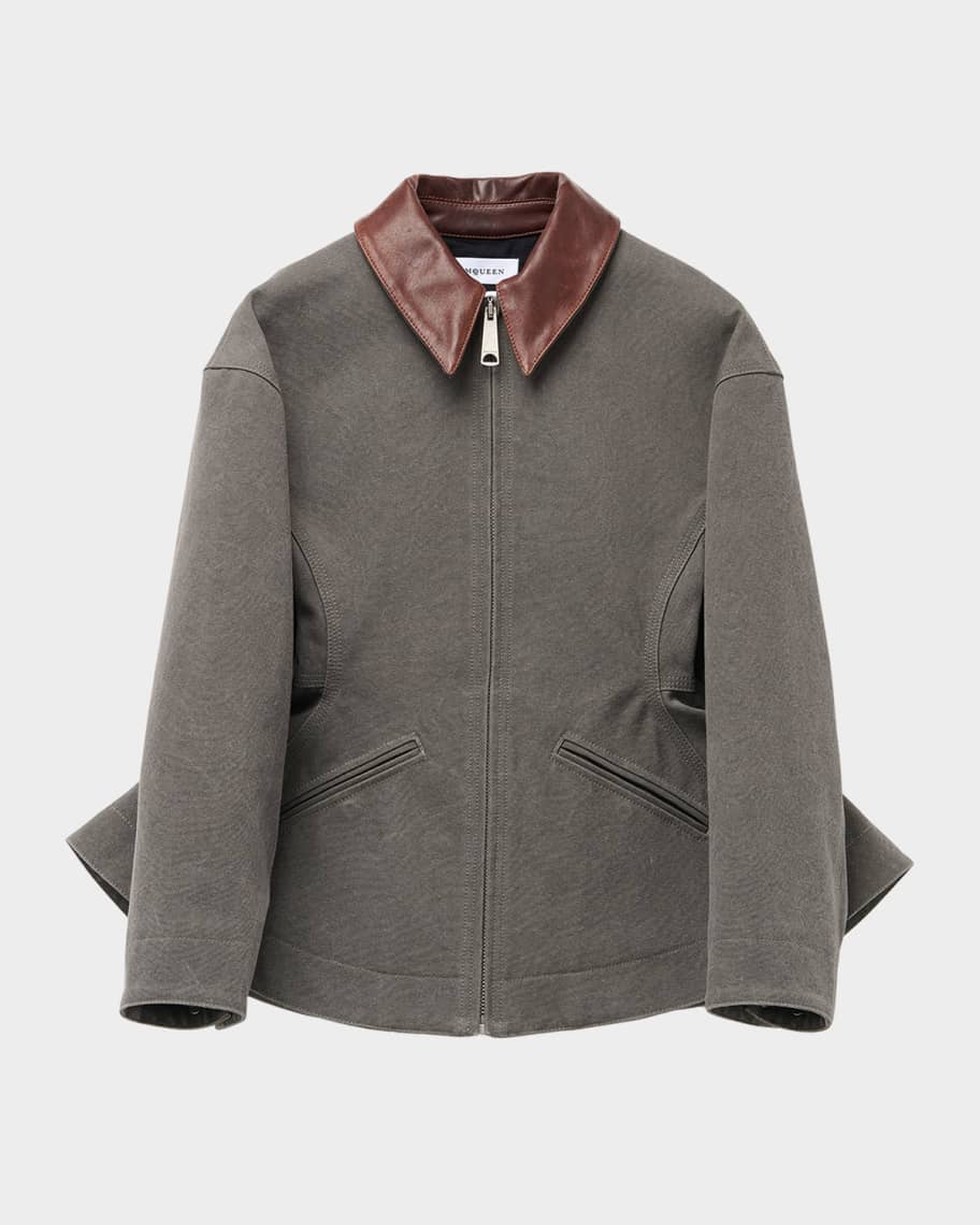 【送料&関税込】Alexander McQueen Drawstring Waist Jacket Puffer jacket with logo Alexander McQueen - Alexander