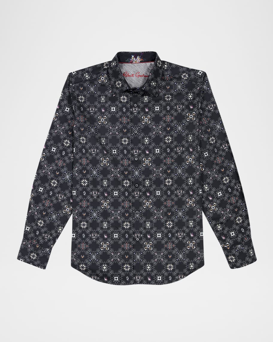 Robert Graham Men's Buena Vista Medallion Sport Shirt