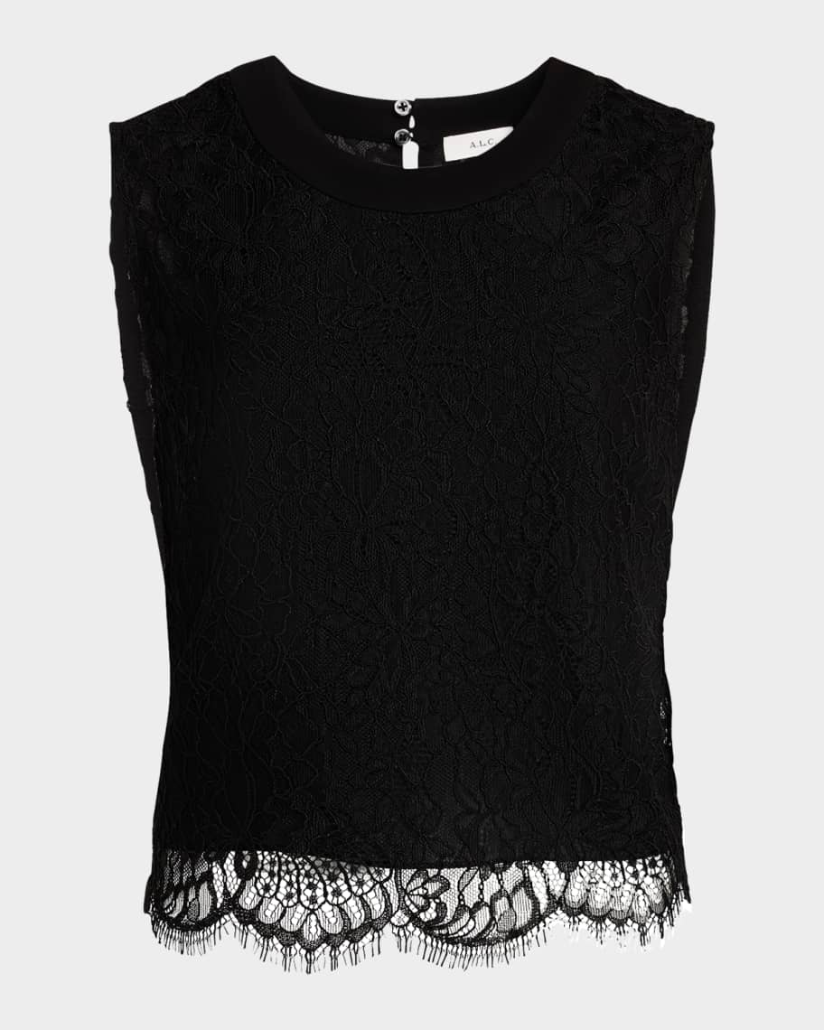 CLANE FRINGE LACE TOPS ブラック CLANE FRINGE LACE TOPS ブラック - メルカリ