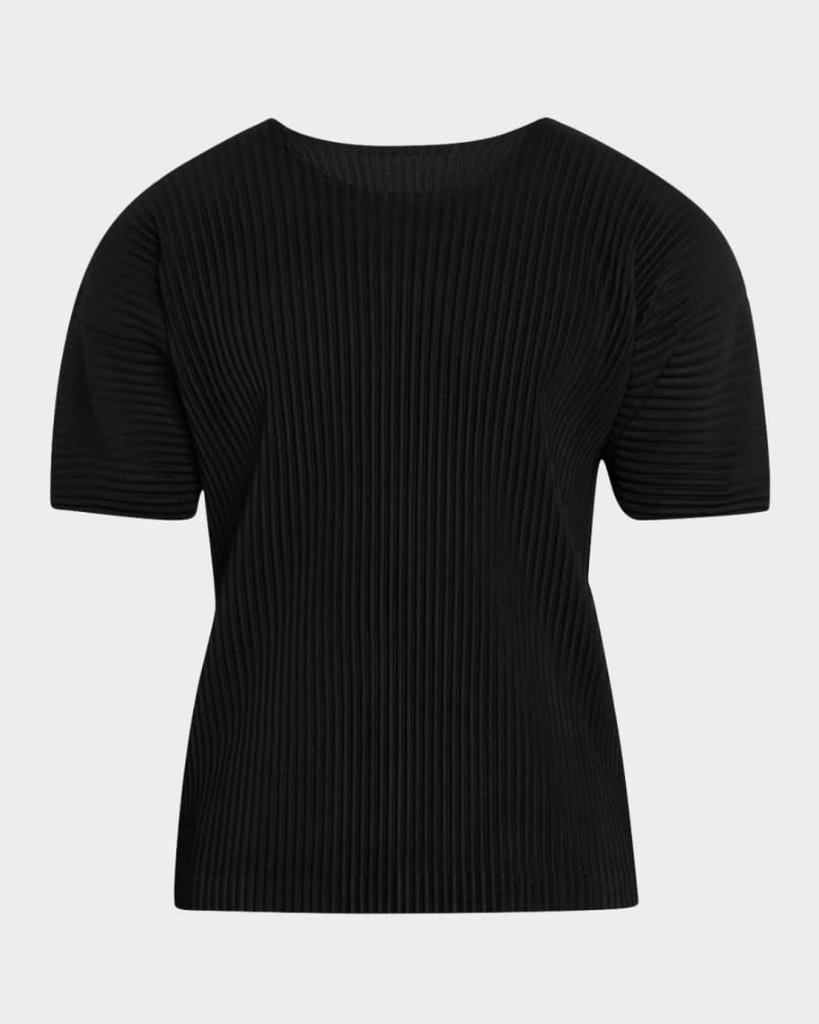 【HOMME PLISSÉ ISSEY MIYAKE】pleats tops Homme Plisse Issey Miyake Men's Pleated T-Shirt | Neiman Marcus
