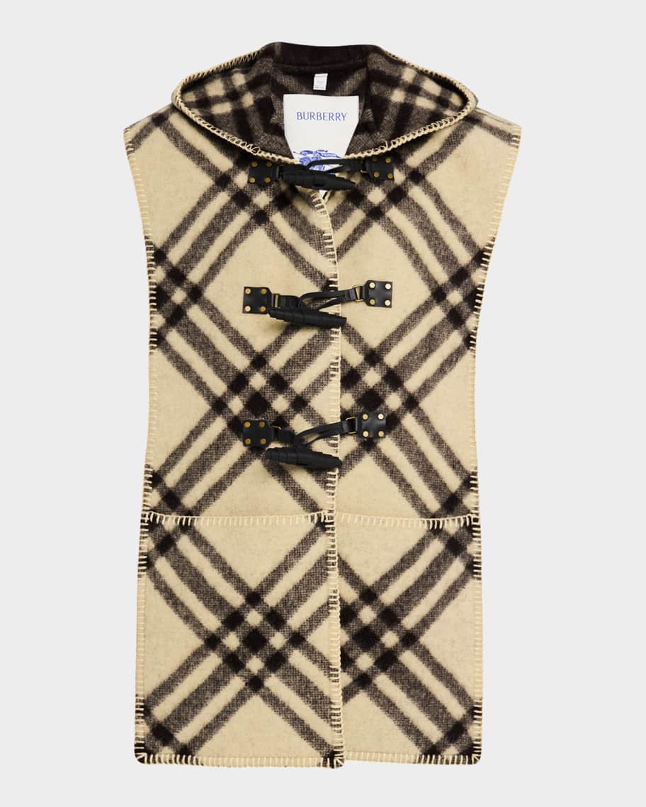 ジャケット BURBERRY Cotton cape with Traditional Check lining 25a-burberry-8113209c176422p.