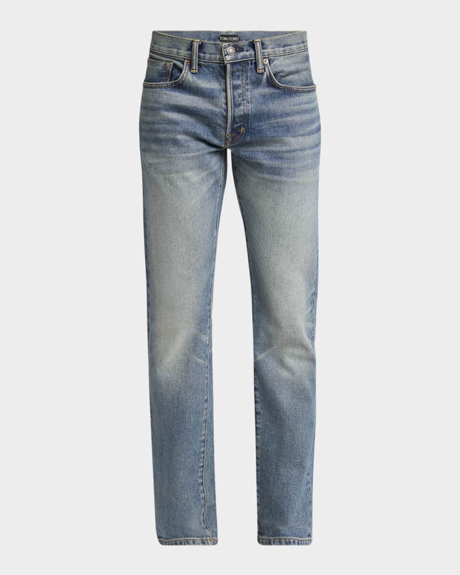 TOM FORD Men's Straight-Fit Jeans | Neiman Marcus