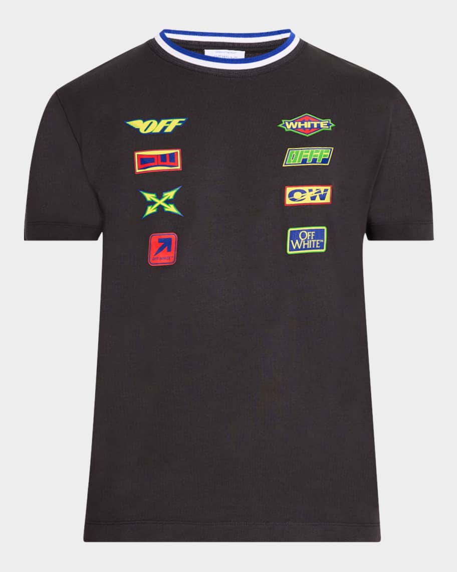Men's Multi-Patch Crew T-Shirt
