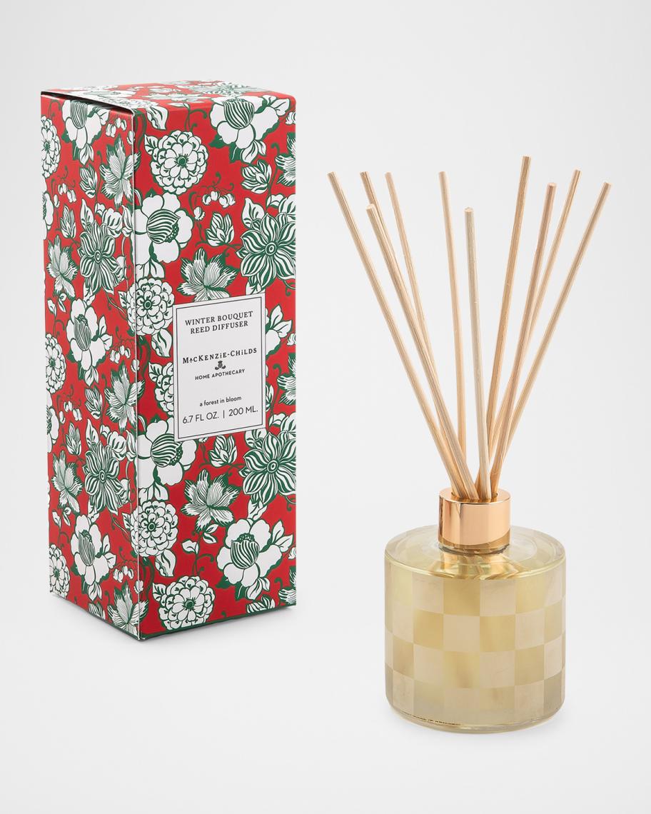 MacKenzie-Childs Winter Bouquet Reed Diffuser, 200 mL | Neiman Marcus